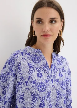 bonprix Blouse 100% coton|Femme Chemisiers