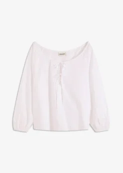 bonprix Blouse 100% coton|Femme Chemisiers