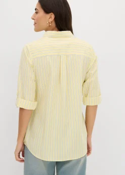 bonprix Blouse 100% coton|Femme Chemisiers