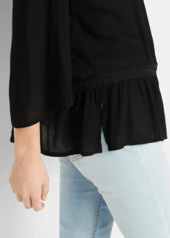 bonprix Blouse à encolure carrée|Femme Chemisiers