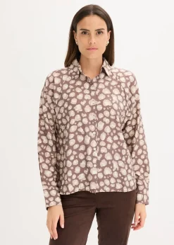 bonprix Blouse à manches chauves-souris|Femme Chemisiers