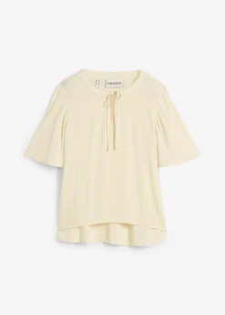 bonprix Blouse à manches papillon|Femme Chemisiers