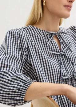 Femme bonprix Chemisiers|Blouse à nouettes