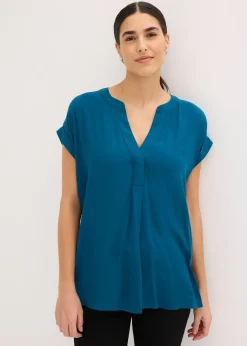 bonprix Blouse 100% viscose|Femme Chemisiers