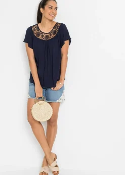 Femme bonprix Chemisiers|Blouse 100% viscose