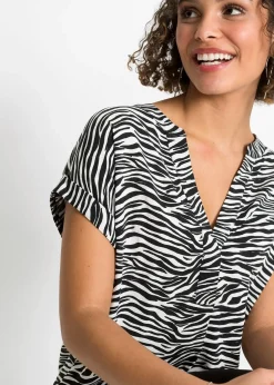 bonprix Blouse 100% viscose|Femme Chemisiers