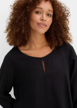 bonprix Blouse 100% viscose|Femme Chemisiers