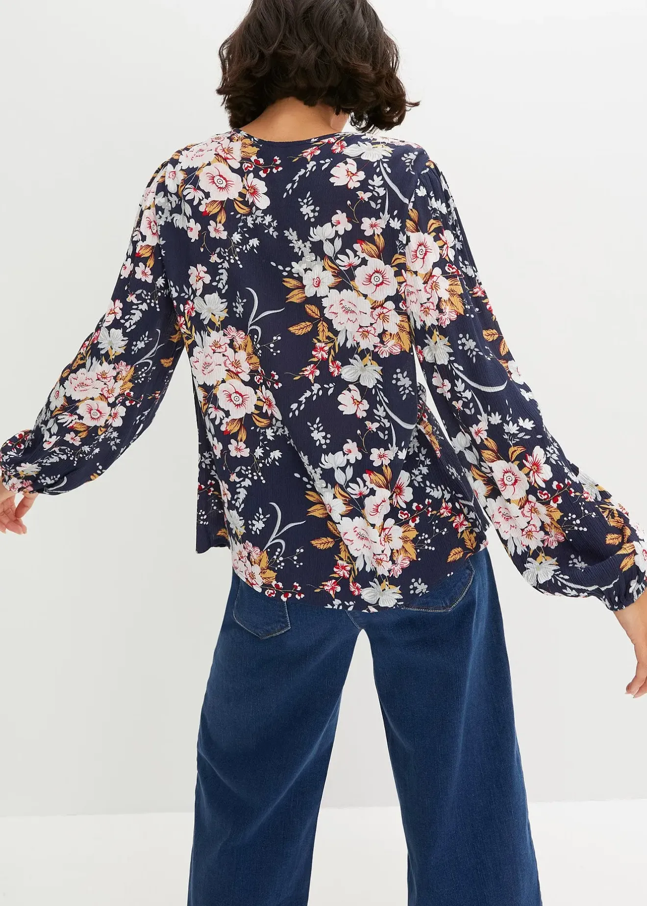 bonprix Blouse 100% viscose|Femme Chemisiers