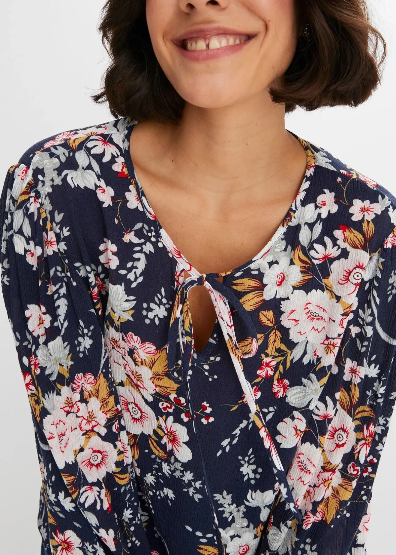 bonprix Blouse 100% viscose|Femme Chemisiers