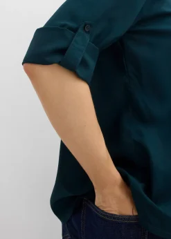 bonprix Blouse ample en viscose fluide|Femme Chemisiers