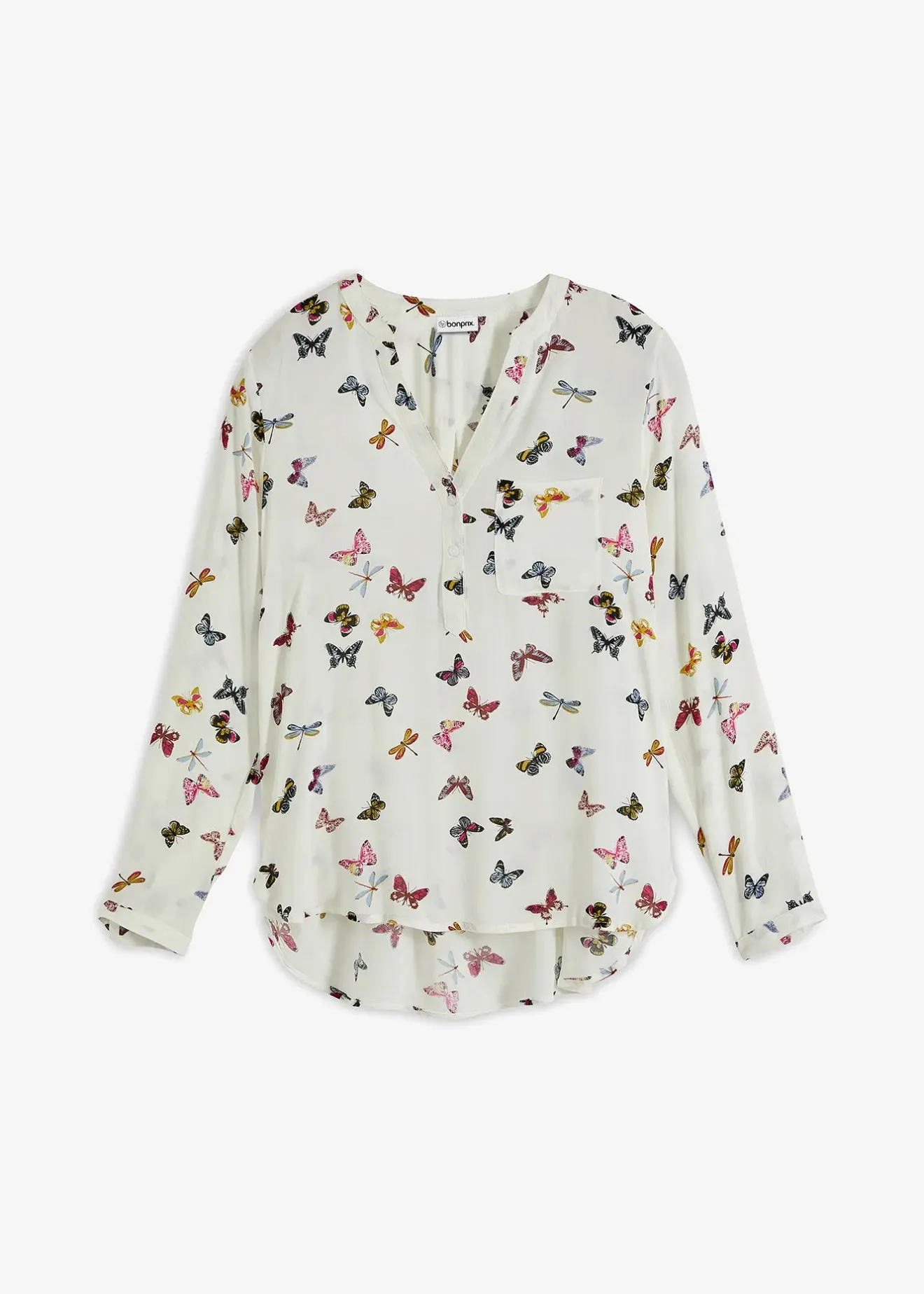 bonprix Blouse ample en viscose fluide|Femme Chemisiers