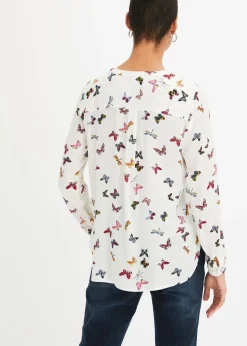 bonprix Blouse ample en viscose fluide|Femme Chemisiers