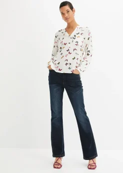 bonprix Blouse ample en viscose fluide|Femme Chemisiers