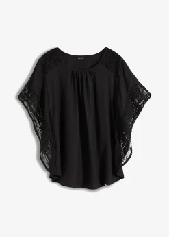 bonprix Blouse avec applications|Femme Chemisiers