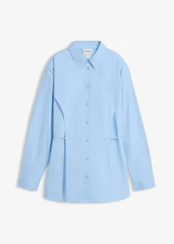 bonprix Blouse avec lien à nouer|Femme Chemisiers