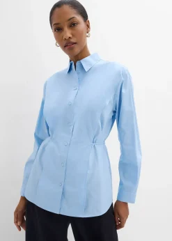 bonprix Blouse avec lien à nouer|Femme Chemisiers