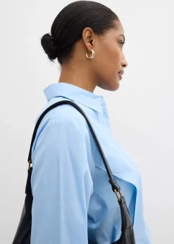 bonprix Blouse avec lien à nouer|Femme Chemisiers