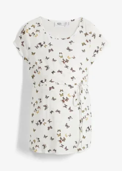 bonprix Blouse de grossesse en viscose légère|Femme Femme Enceinte