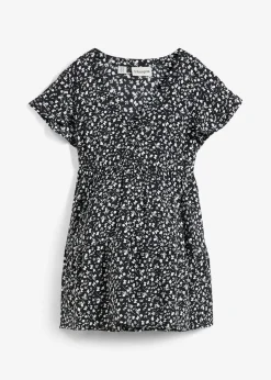 Femme bonprix Femme Enceinte|Blouse de grossesse et d'allaitement en viscose fluide