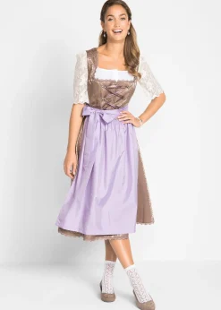 bonprix Blouse Dirndl avec manches en dentelle|Femme Chemisiers