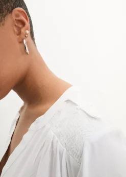 bonprix Blouse douce en viscose|Femme Chemisiers