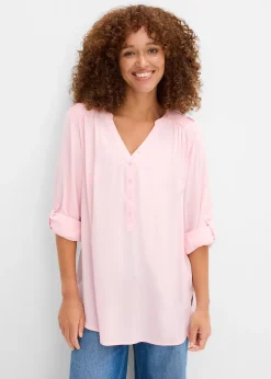 bonprix Blouse douce en viscose|Femme Chemisiers