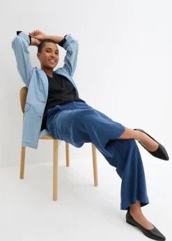 bonprix Blouse douce en viscose|Femme Chemisiers