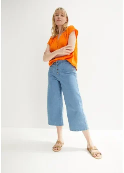 bonprix Blouse en gaze 100% coton|Femme Chemisiers