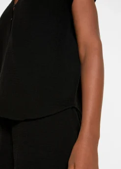 bonprix Blouse en gaze 100% coton|Femme Chemisiers