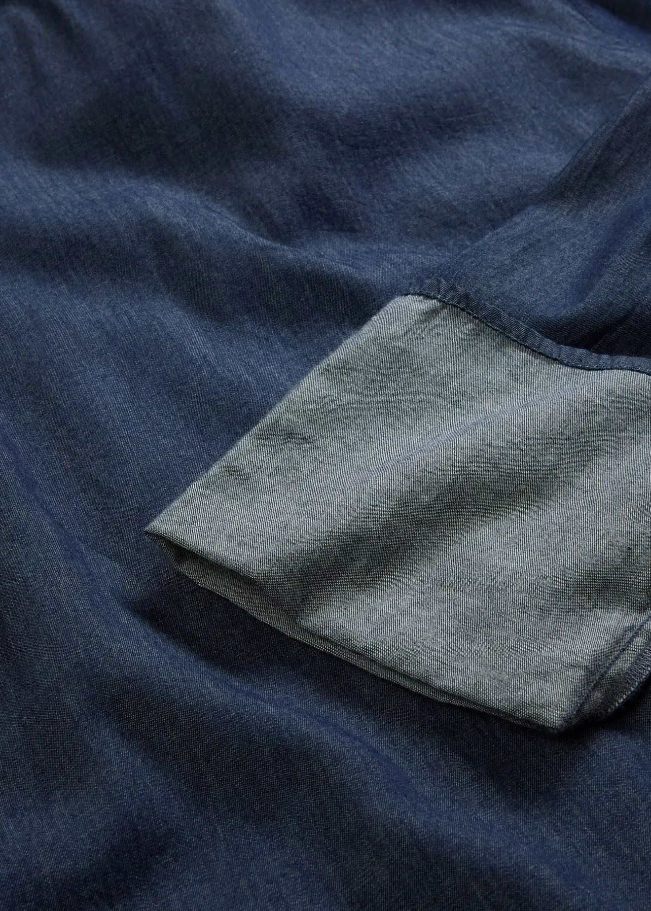 bonprix Blouse en jean à manches amples|Femme Chemisiers