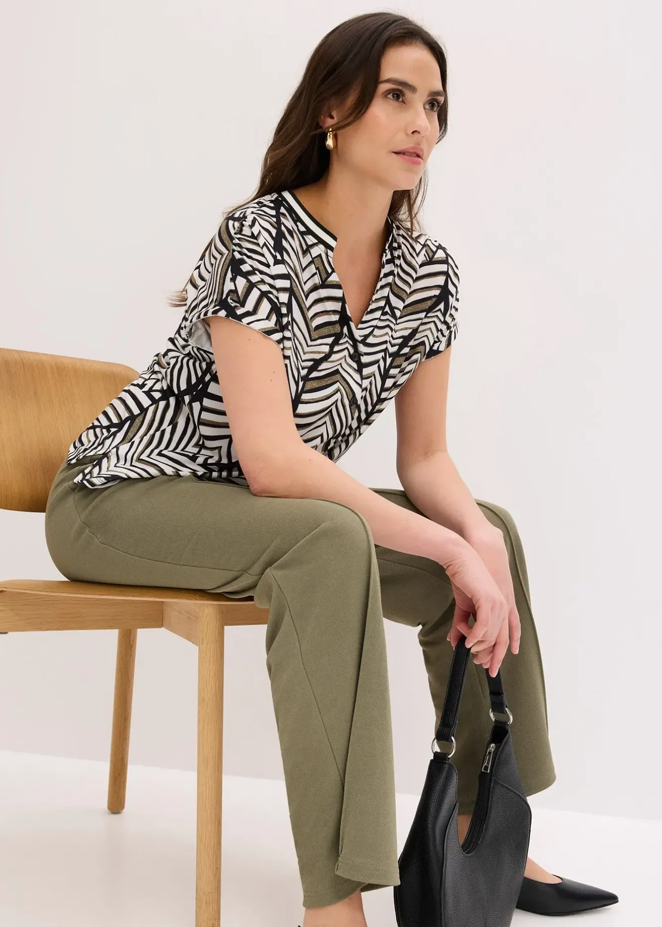 Femme bonprix T-Shirts & Tops|Blouse en jersey