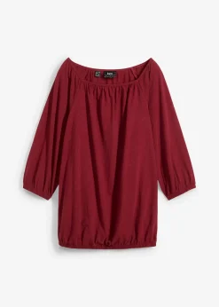 bonprix Blouse en jersey 100% coton|Femme T-Shirts & Tops