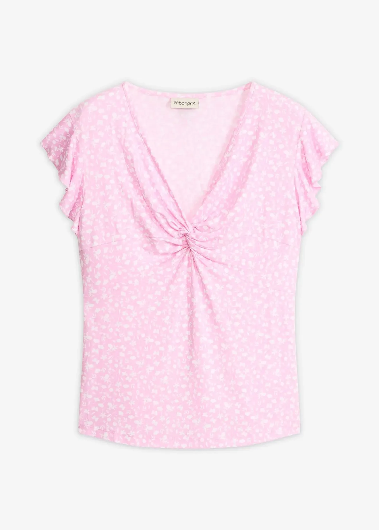 bonprix Blouse en jersey viscose extensible|Femme T-Shirts & Tops