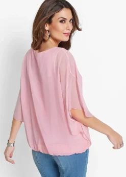 bonprix Blouse en mousseline|Femme Chemisiers