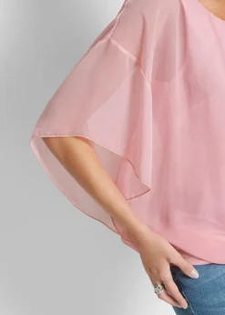 bonprix Blouse en mousseline|Femme Chemisiers
