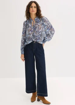 bonprix Blouse en mousseline|Femme Chemisiers