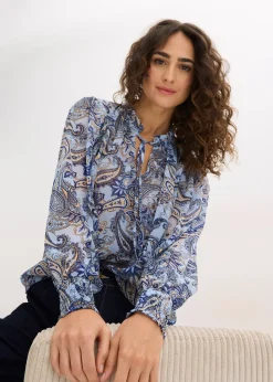 bonprix Blouse en mousseline|Femme Chemisiers