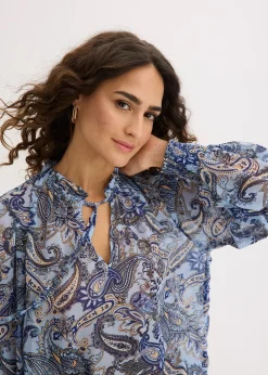 bonprix Blouse en mousseline|Femme Chemisiers