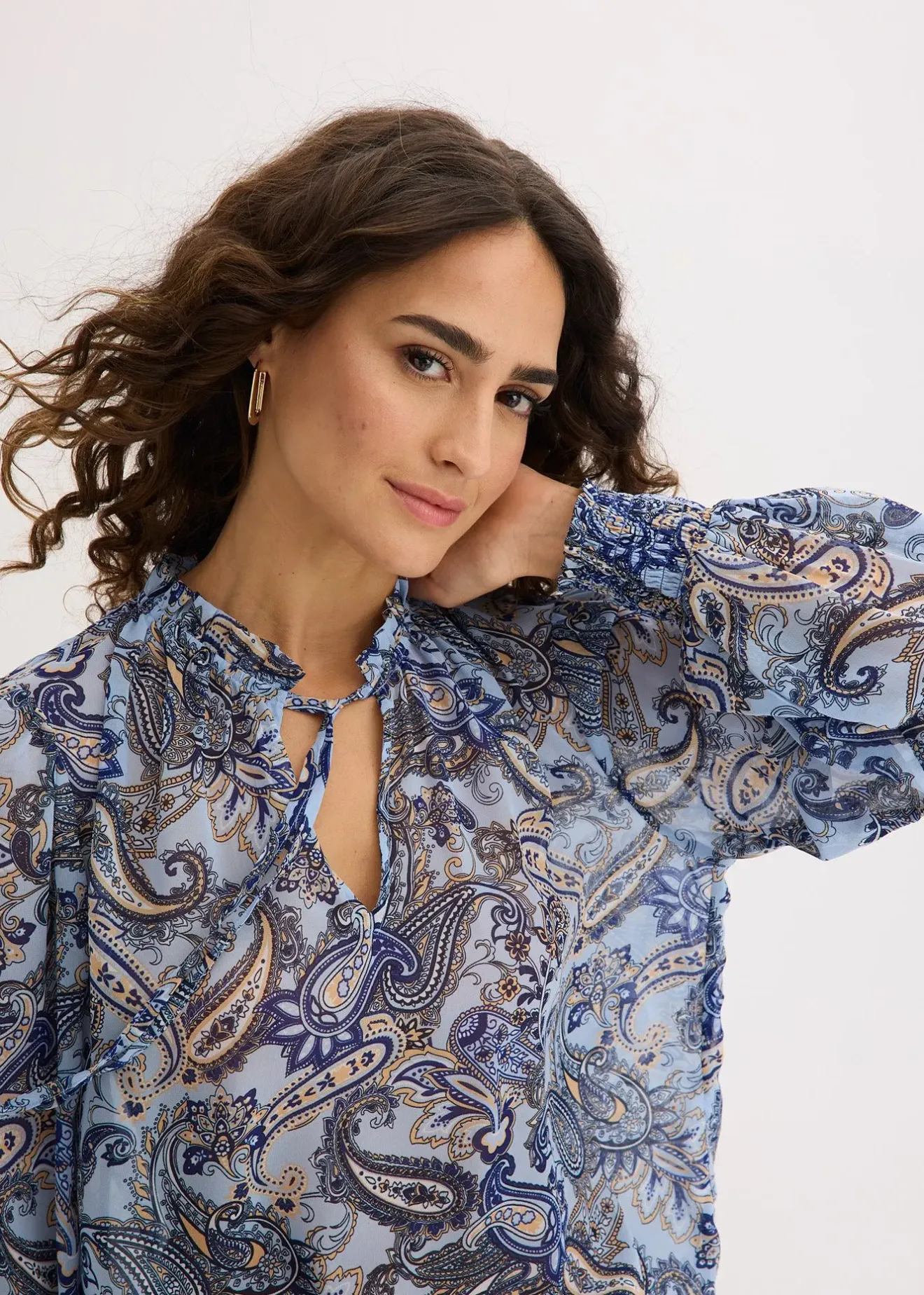 bonprix Blouse en mousseline|Femme Chemisiers