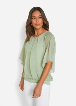 Femme bonprix Chemisiers|Blouse en mousseline