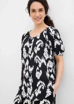 bonprix Blouse en viscose|Femme Deux Pièces & Ensembles|Chemisiers