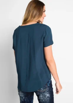 bonprix Blouse en viscose|Femme Chemisiers