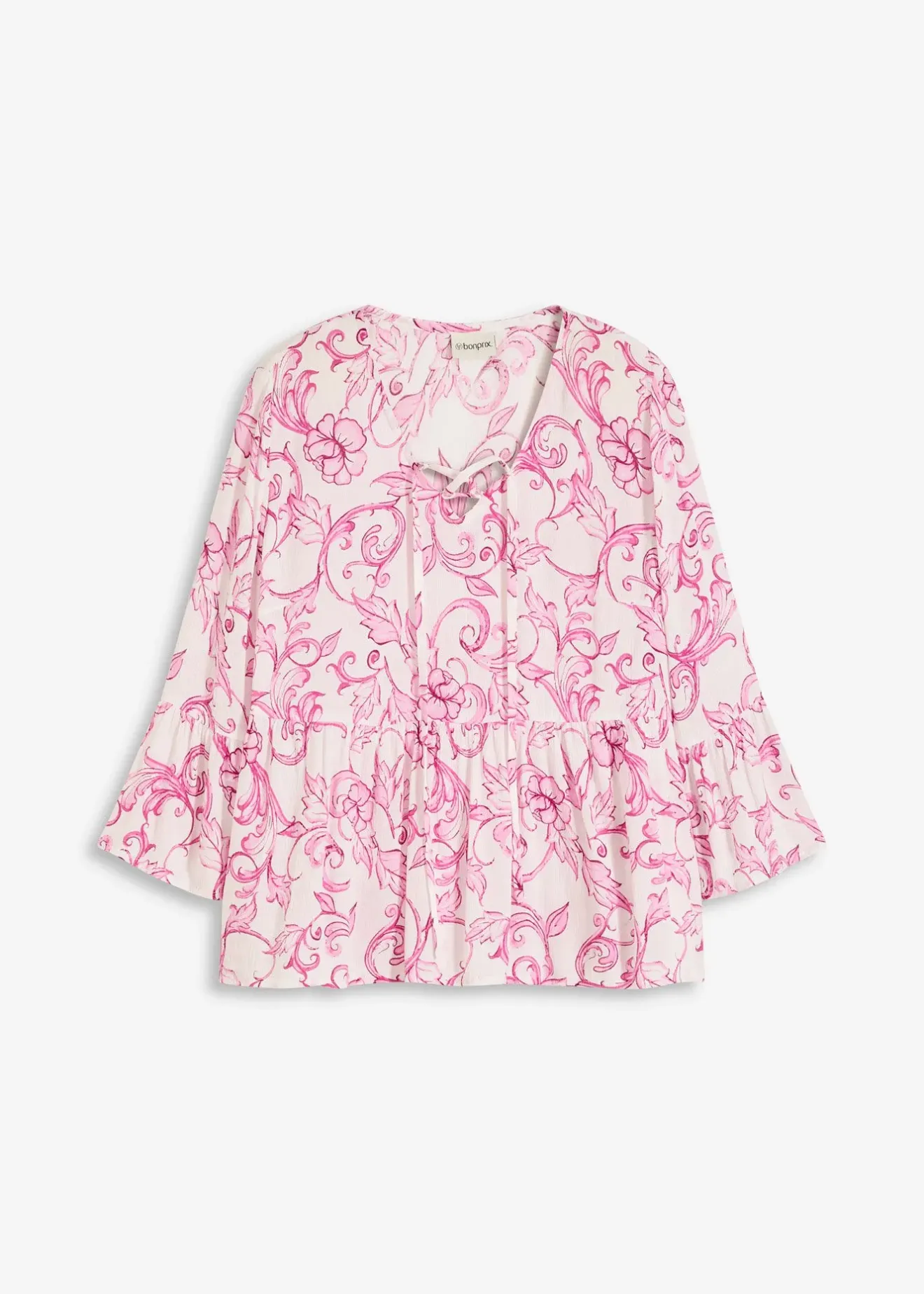 Femme bonprix Chemisiers|Blouse en viscose texturée