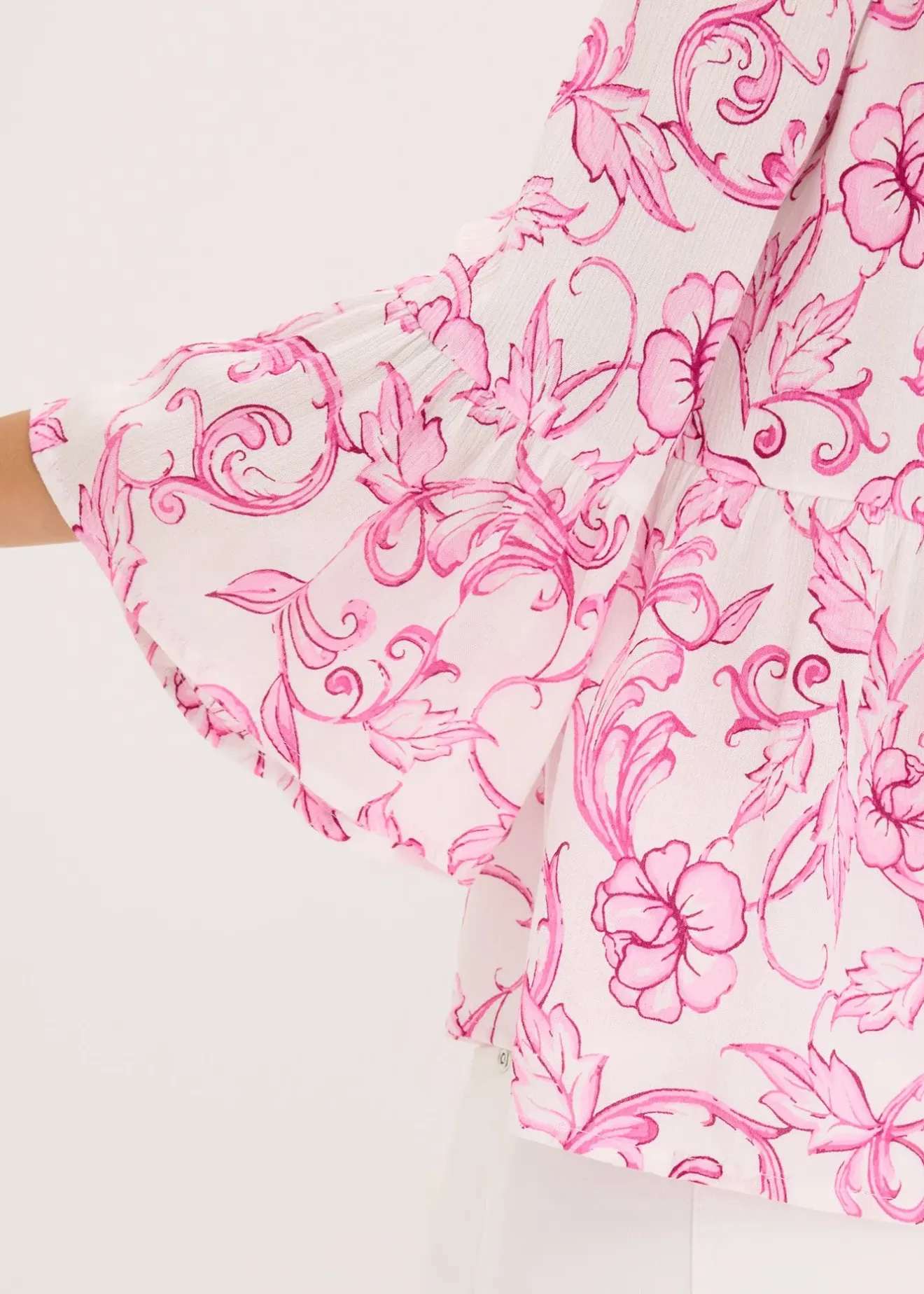 Femme bonprix Chemisiers|Blouse en viscose texturée