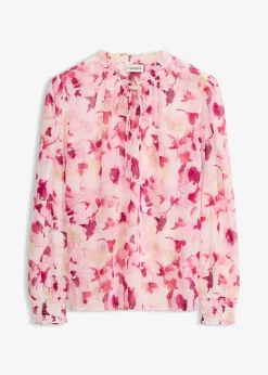 Femme bonprix Chemisiers|Blouse imprimée en mousseline