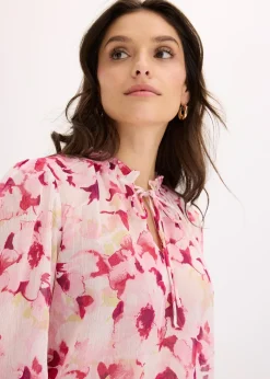 Femme bonprix Chemisiers|Blouse imprimée en mousseline