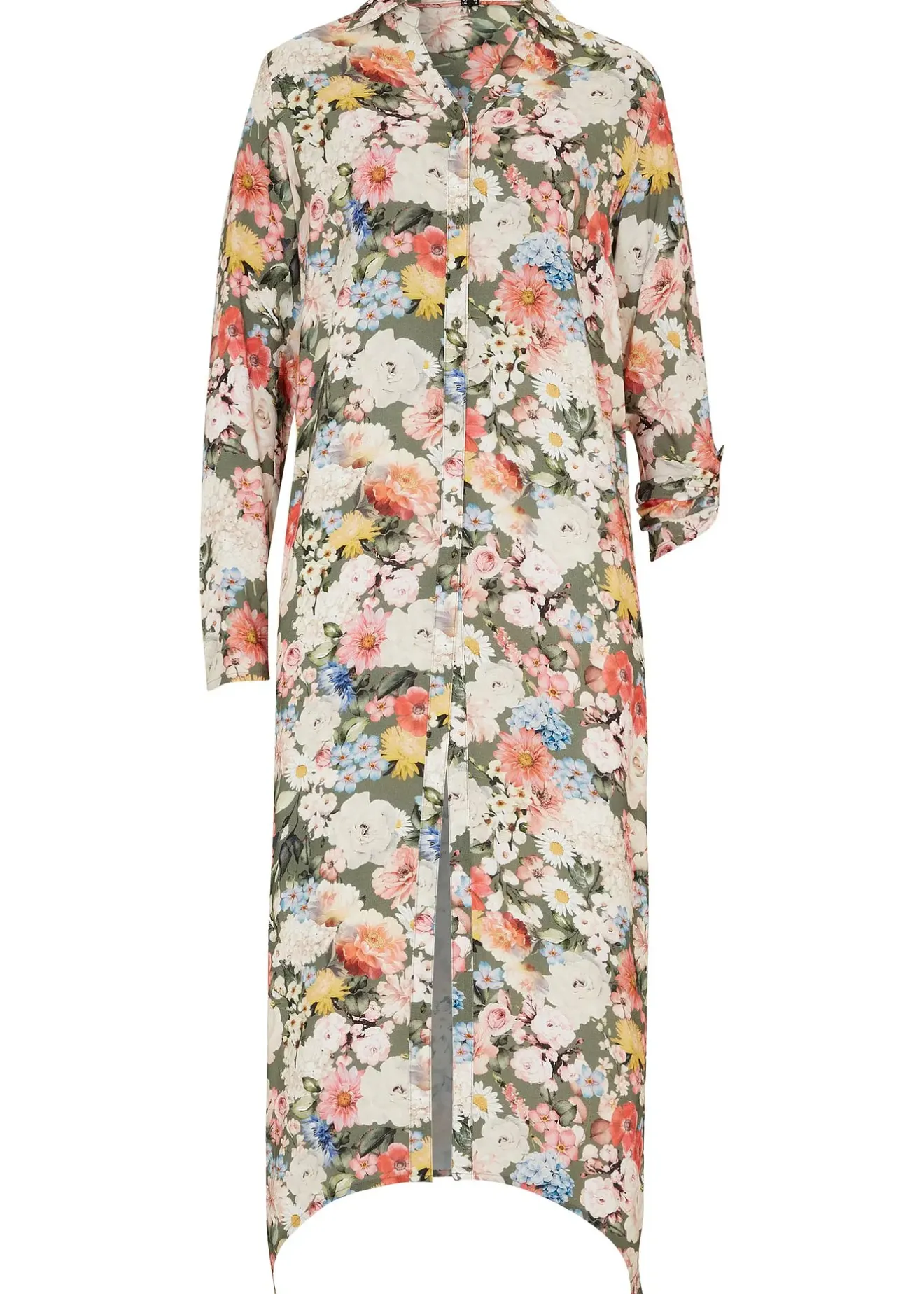 bonprix Blouse longue en viscose fluide|Femme Chemisiers