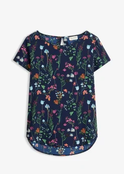 bonprix Blouse manches courtes|Femme Chemisiers