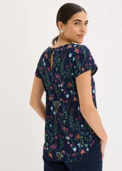 bonprix Blouse manches courtes|Femme Chemisiers