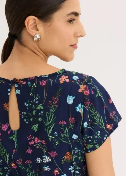 bonprix Blouse manches courtes|Femme Chemisiers